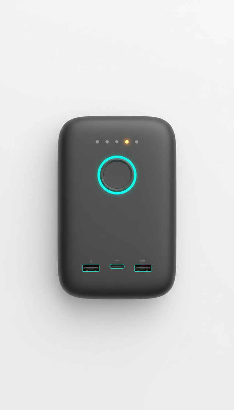 Magnetic Power Bank Snap-On