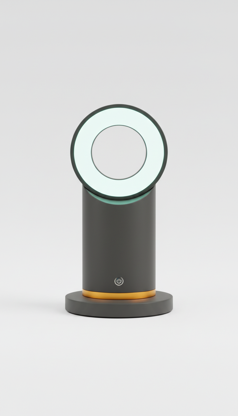 LED Desk Clock Gradient Glow